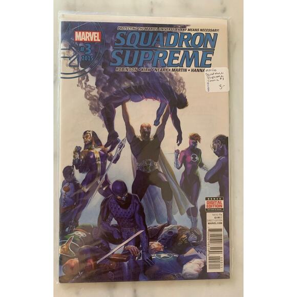 "Squadron Supreme" Comic Book #3 - Picture 1 of 3